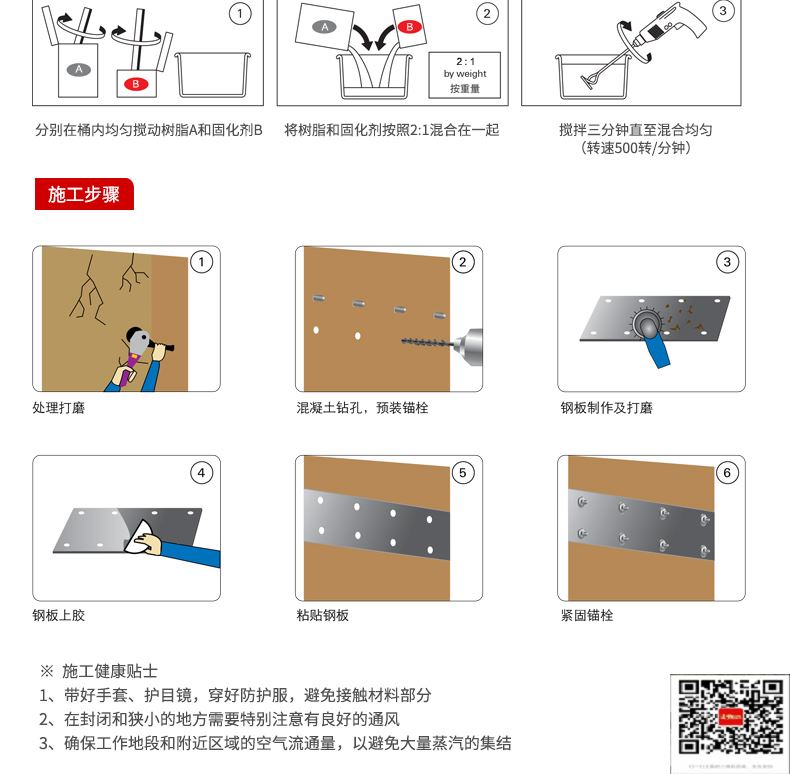 包钢高县粘钢加固施工过程